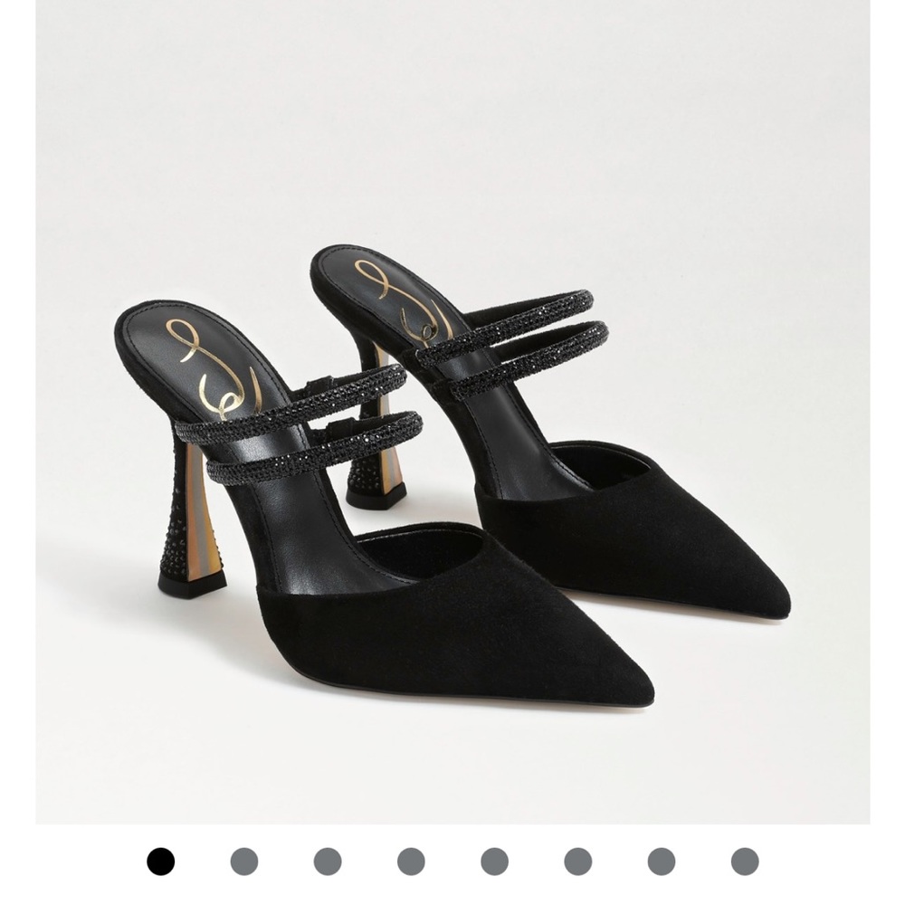 Agustina Mule Pump Black Sam Edelman